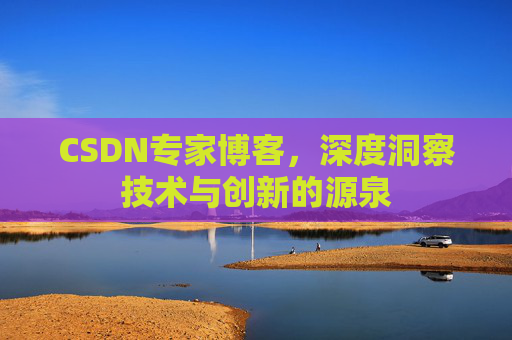 CSDN专家博客，深度洞察技术与创新的源泉